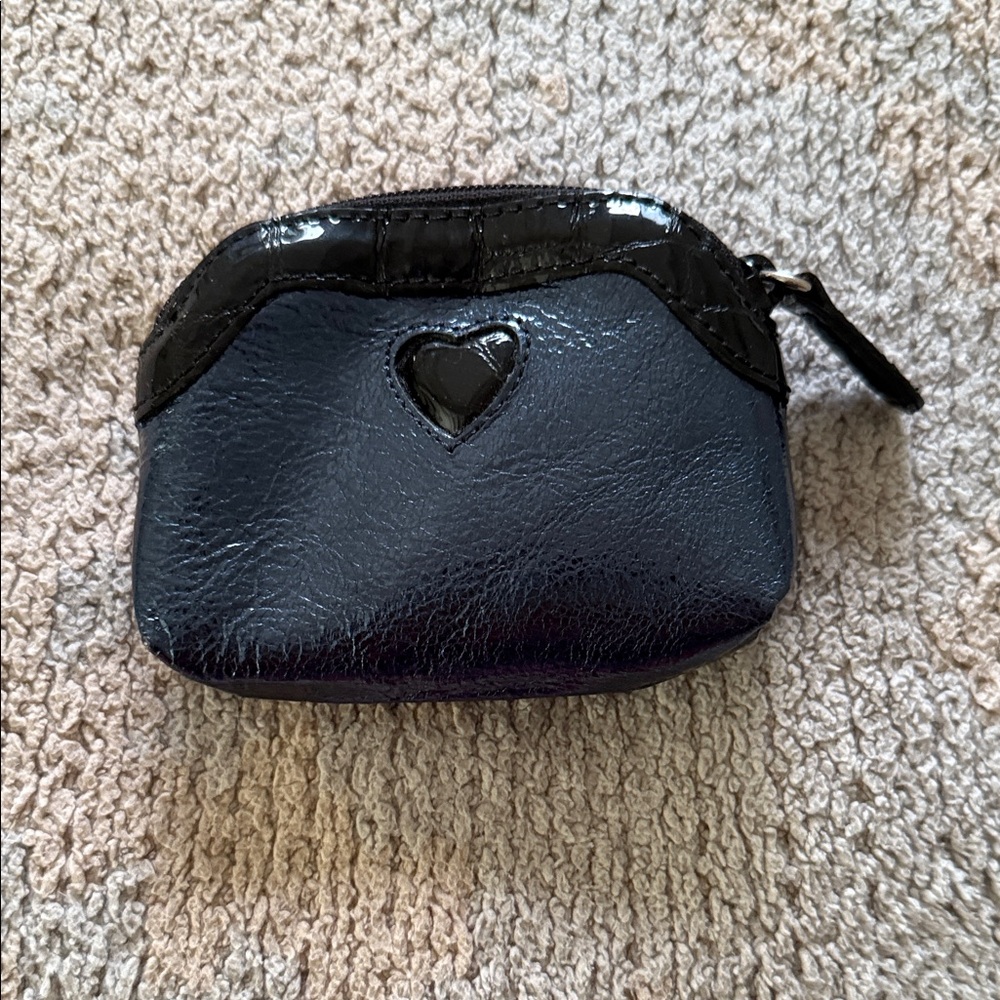 Brighton Elegant Black Heart Women's Bag